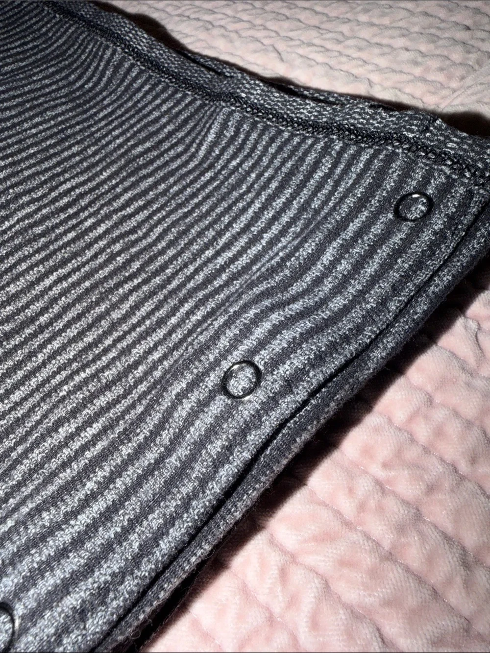 lululemon athletica Grey Striped vinyasa scarf
